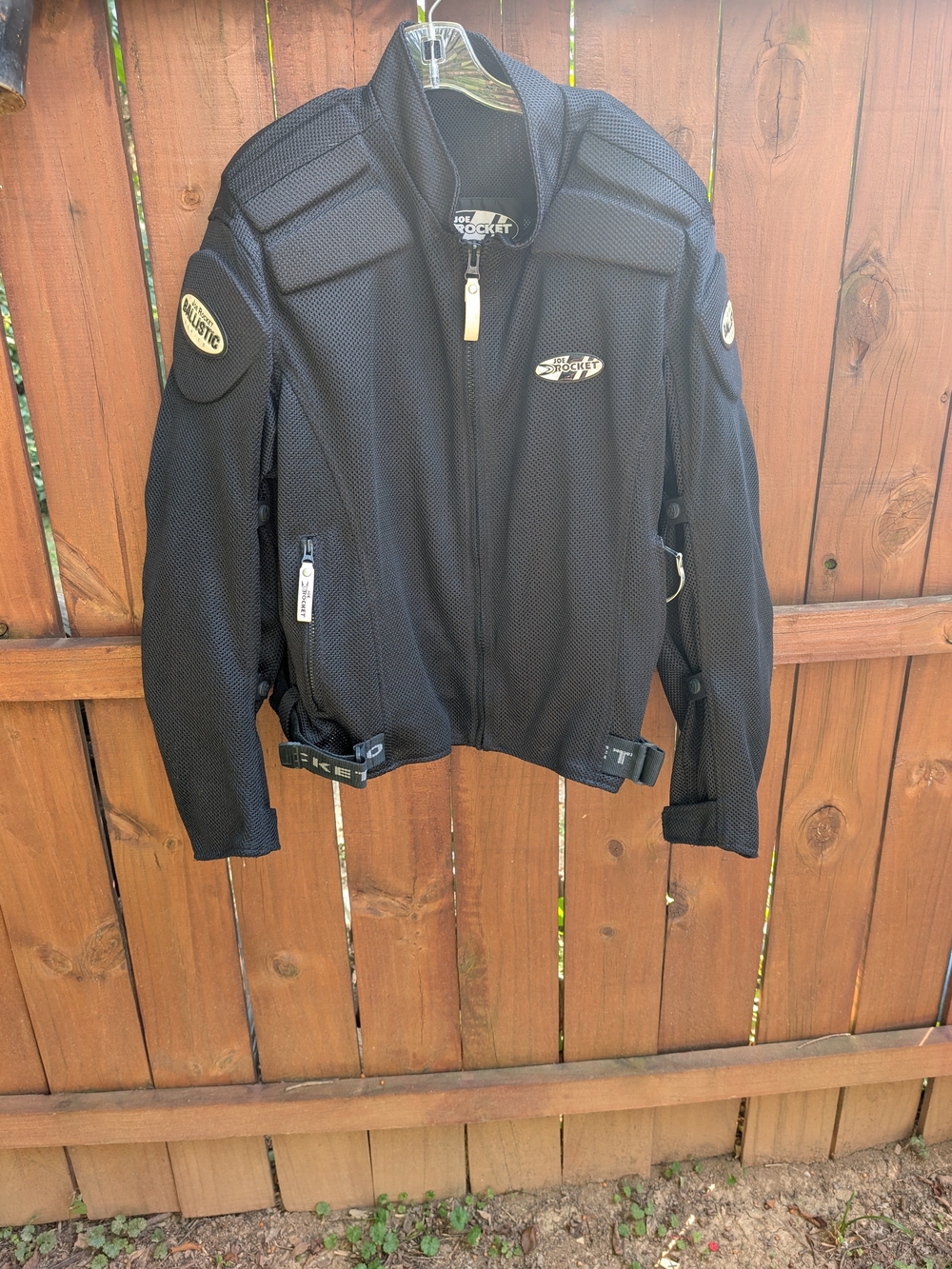 Joe Rocket Men’s Black Motorcycle Jacket- Sz XL